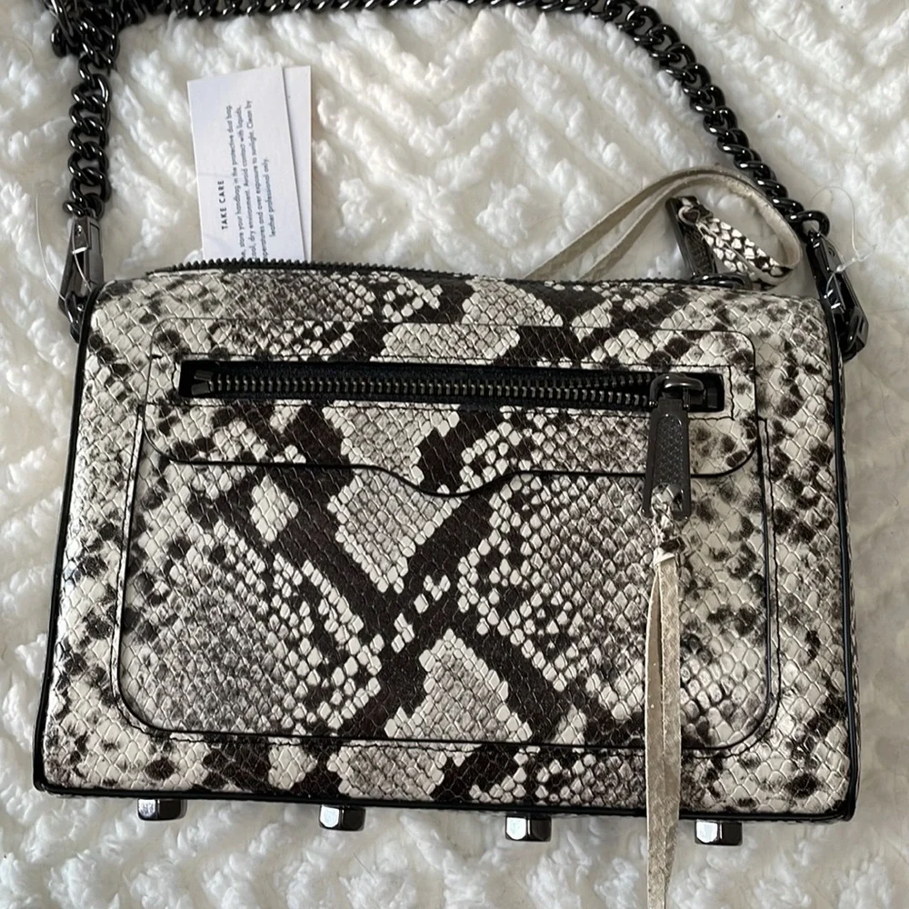 Reptile print Avery bag
